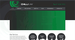 Desktop Screenshot of chillilaw.com.au